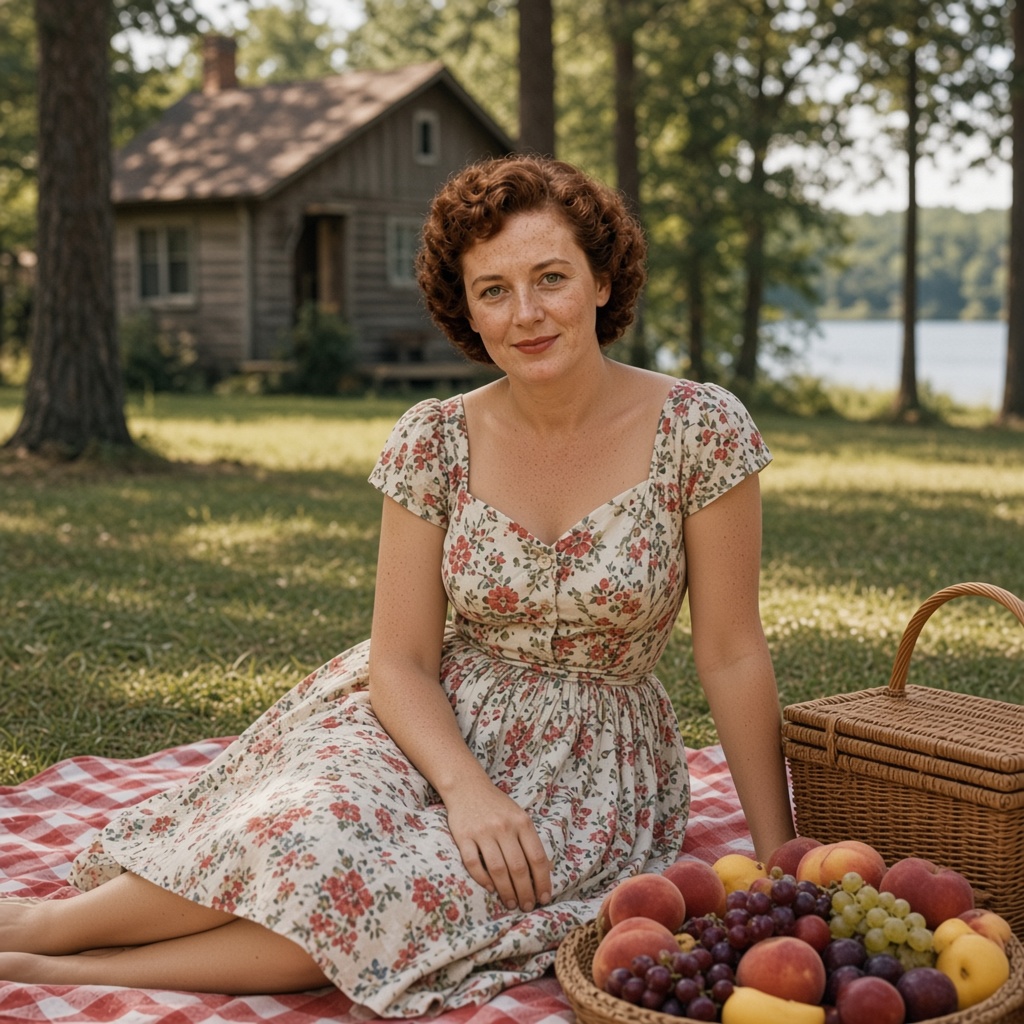Nora in the shade